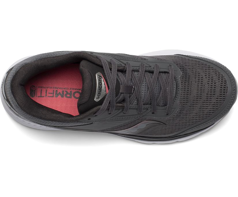Saucony Echelon 8 Kadın Koşu Ayakkabısı Koyu Gri Kırmızı | BF9WNIP
