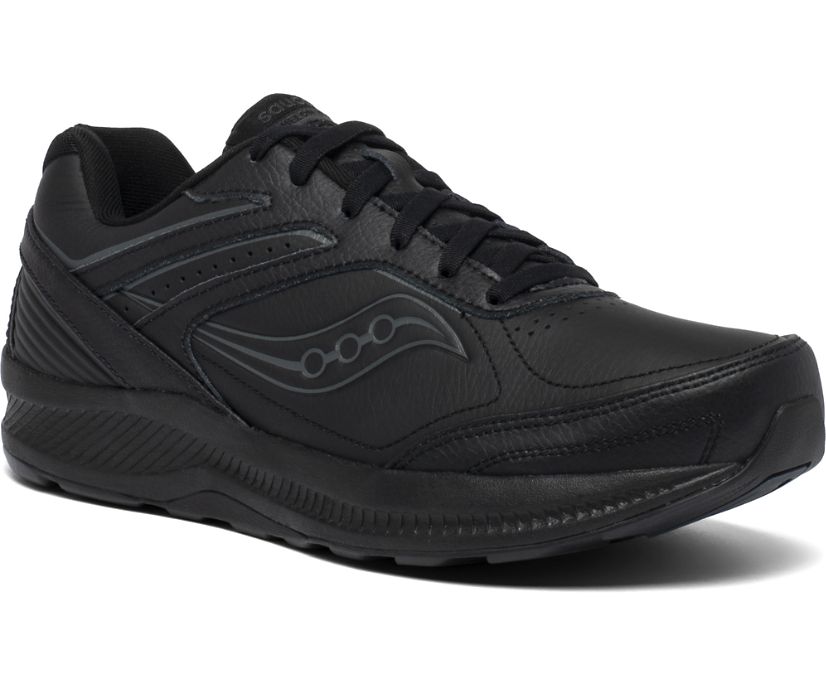 Saucony Echelon Walker 3 Extra Geniş Erkek Yürüyüş Ayakkabısı Siyah | UD0HEXQ