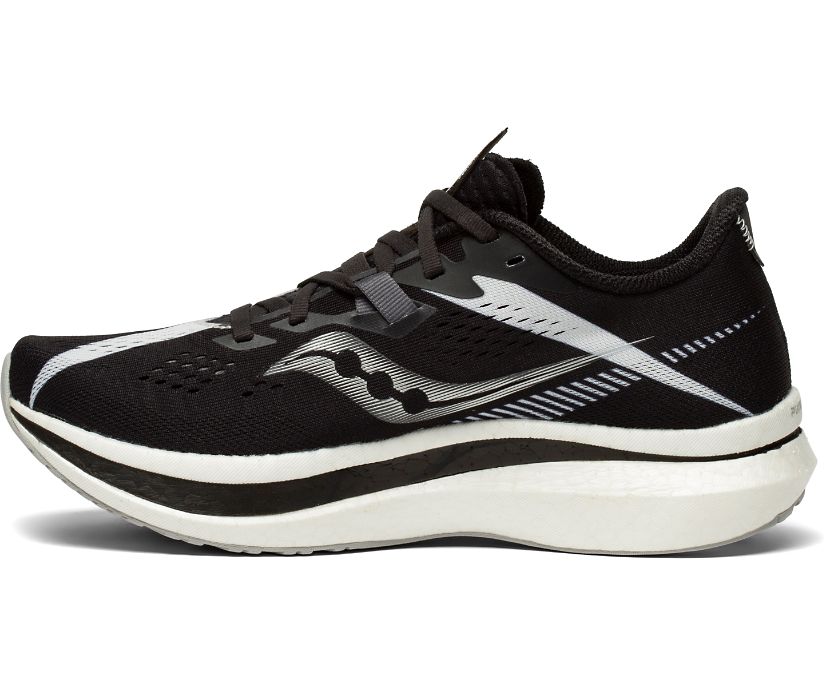 Saucony Endorphin Pro 2 Kadın Koşu Ayakkabısı Siyah Beyaz | H0O8KVN