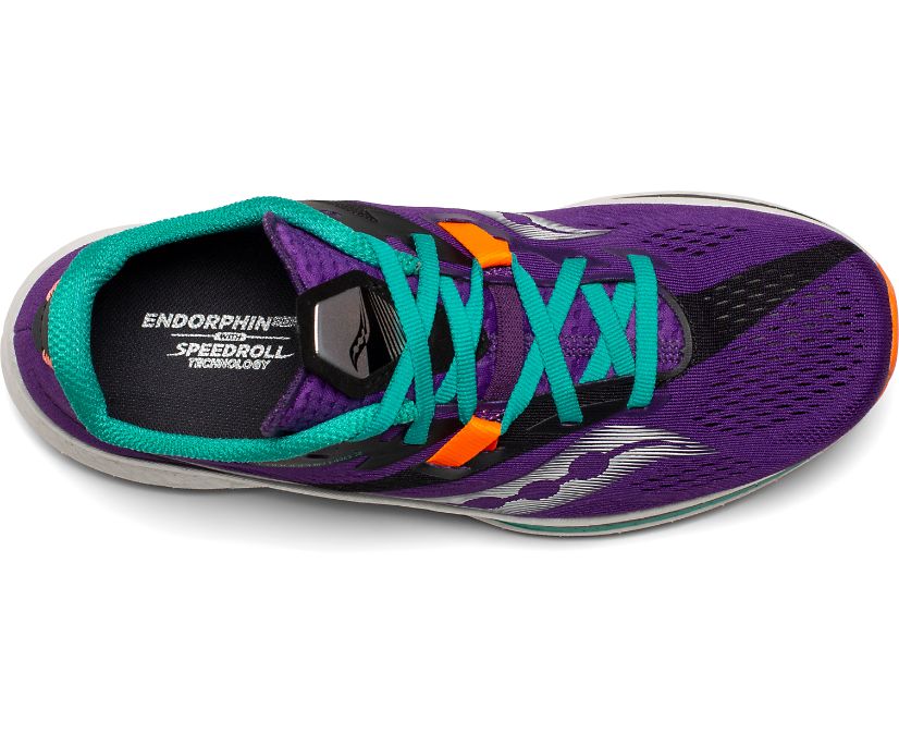 Saucony Endorphin Pro 2 Kadın Koşu Ayakkabısı Mor Yeşil | LEY4UQJ