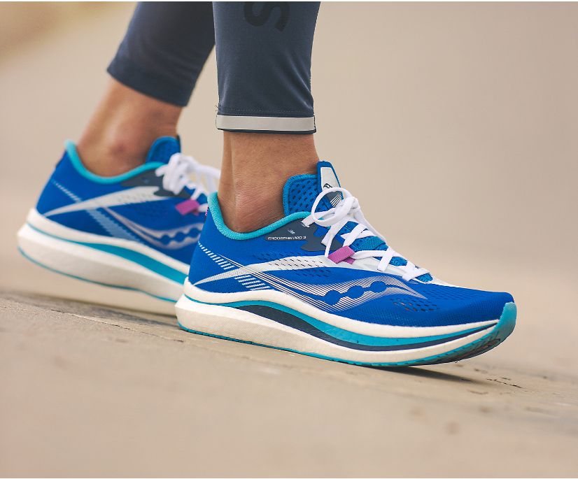 Saucony Endorphin Pro 2 Kadın Koşu Ayakkabısı Mor Yeşil | LEY4UQJ