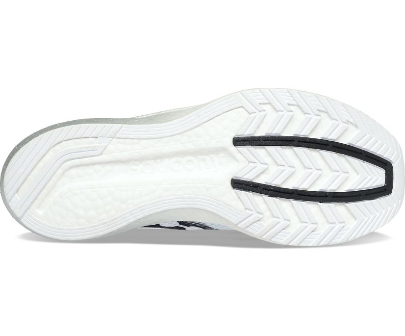 Saucony Endorphin Pro+ Erkek Koşu Ayakkabısı Beyaz Siyah | VNHCEQN