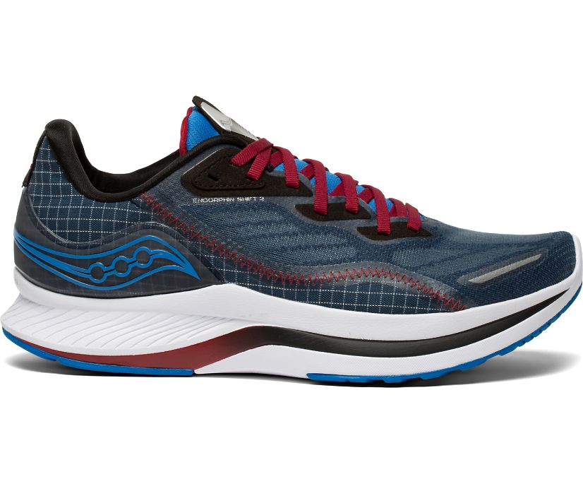 Saucony Endorphin Shift 2 Erkek Koşu Ayakkabısı Koyu Yeşil Kırmızı | 48929OL
