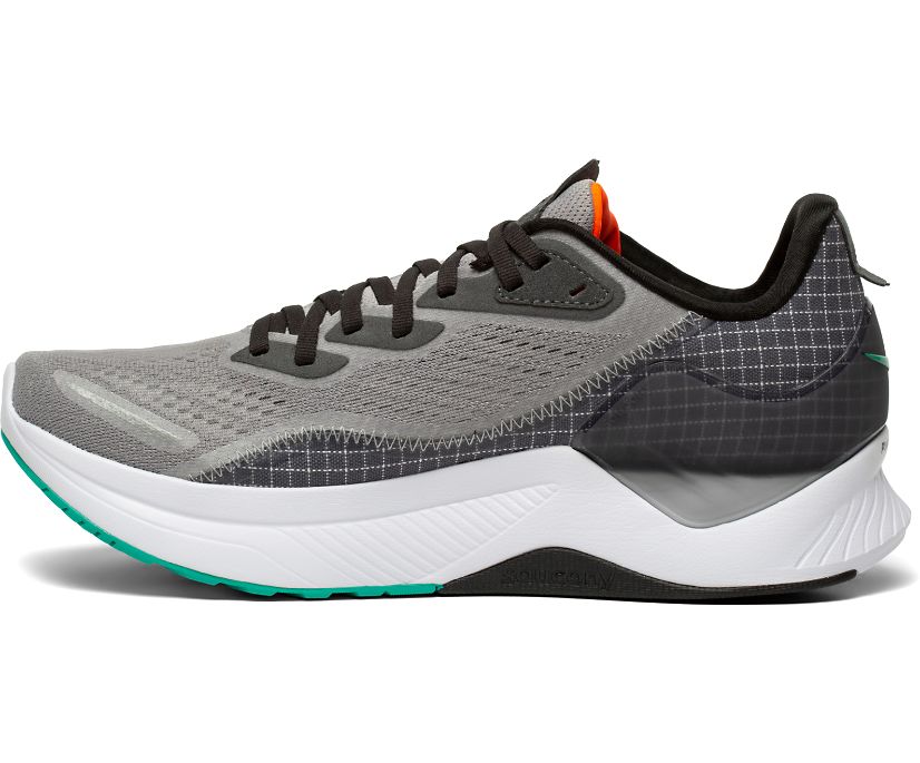 Saucony Endorphin Shift 2 Erkek Koşu Ayakkabısı Gri Yeşil | YVWZ7T4