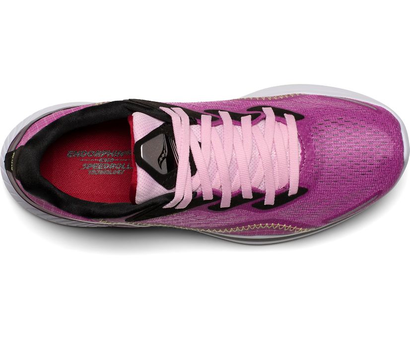 Saucony Endorphin Shift 2 Kadın Koşu Ayakkabısı Mor Açık Yeşil | 6P6U3ZF