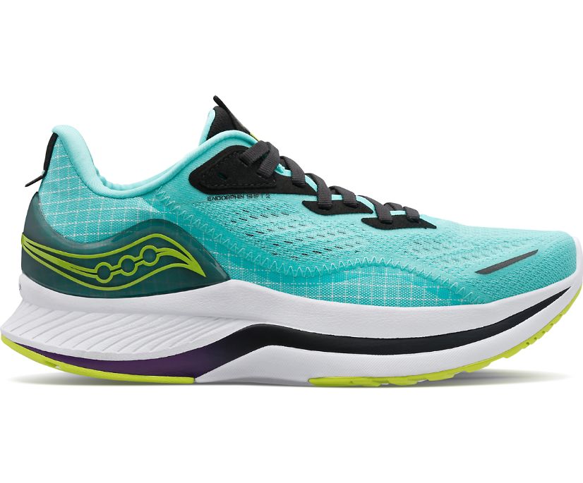 Saucony Endorphin Shift 2 Kadın Koşu Ayakkabısı Nane Mor | B9F5JE5