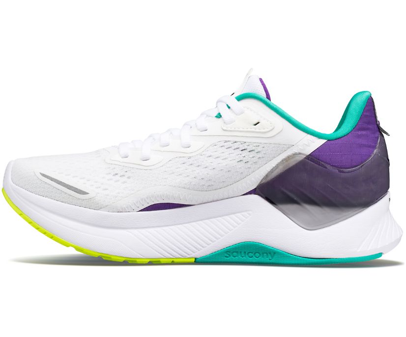 Saucony Endorphin Shift 2 Kadın Koşu Ayakkabısı Beyaz Yeşil | N9USYNO