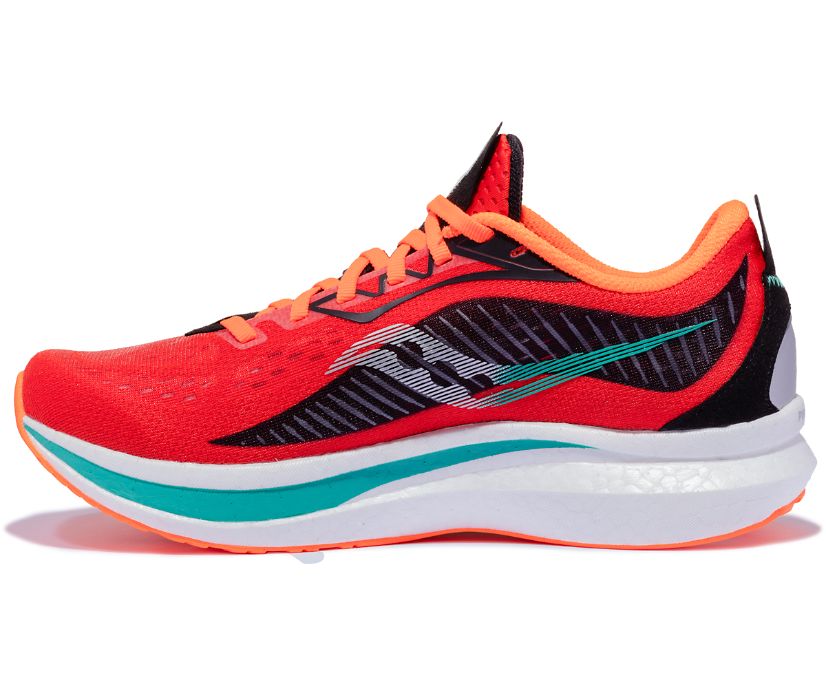 Saucony Endorphin Speed 2 Erkek Koşu Ayakkabısı Kırmızı Siyah | 69O4QL4
