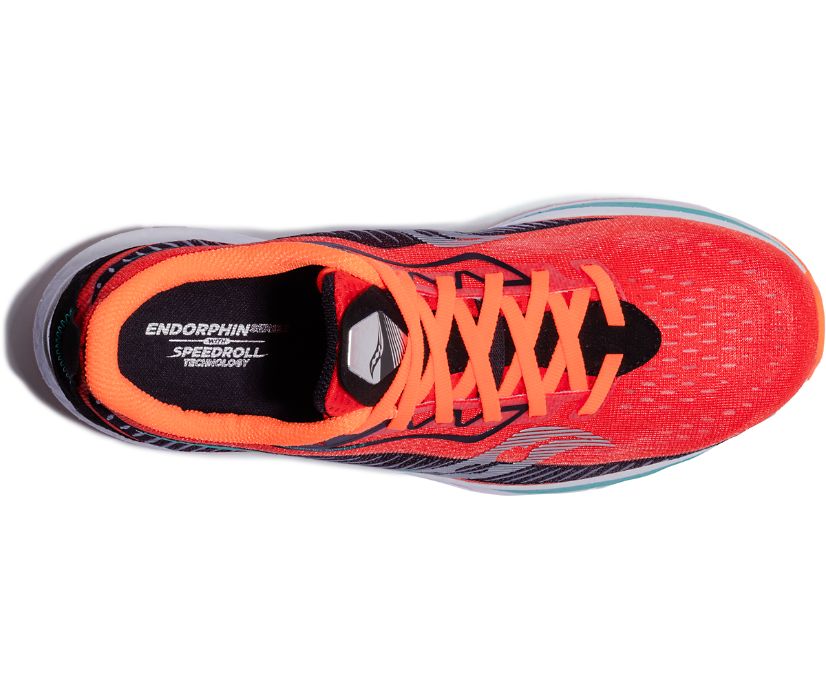 Saucony Endorphin Speed 2 Erkek Koşu Ayakkabısı Kırmızı Siyah | 69O4QL4