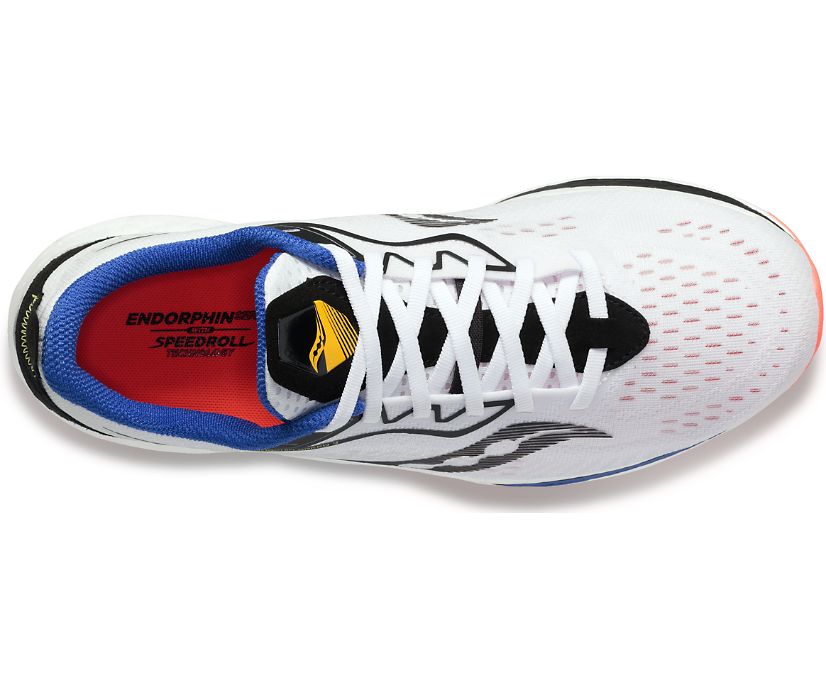 Saucony Endorphin Speed 2 Erkek Koşu Ayakkabısı Beyaz Turuncu | T2VZLZR