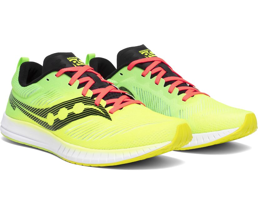 Saucony Fastwitch 9 Erkek Koşu Ayakkabısı Sarı Yeşil | UPP0S7Z
