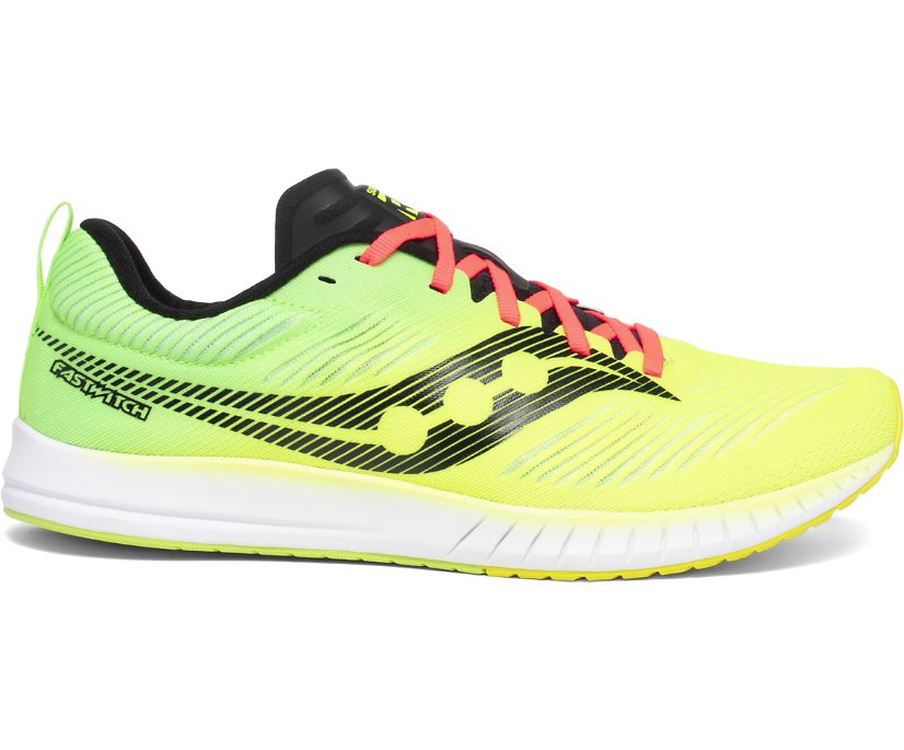 Saucony Fastwitch 9 Erkek Koşu Ayakkabısı Sarı Yeşil | UPP0S7Z