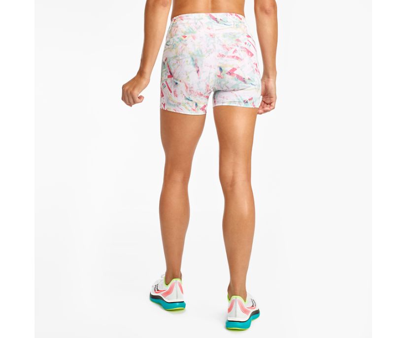 Saucony Fortify 3' Hot Kısa Kadın Pantolon Mavi | OE91681