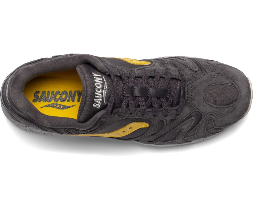 Saucony Grid Azura 2000 Erkek Ayakkabı Siyah Gri Sarı | N4IYRY7