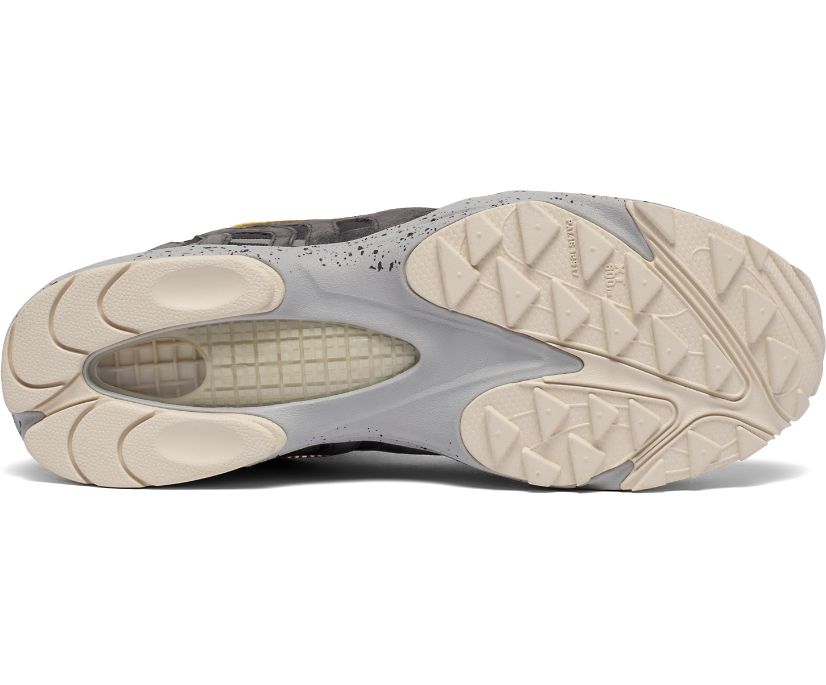Saucony Grid Azura 2000 Erkek Ayakkabı Siyah Gri Sarı | N4IYRY7