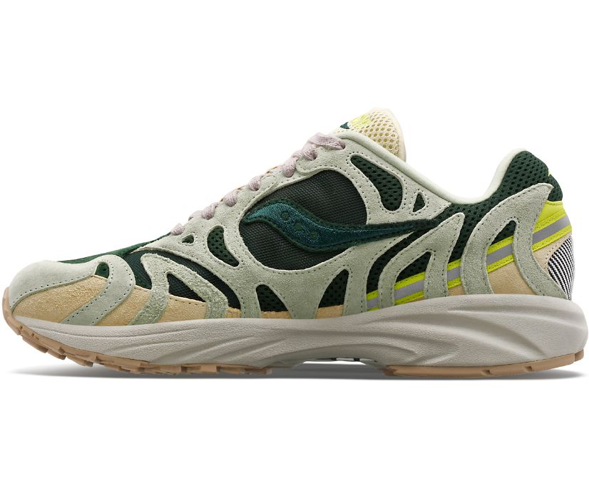 Saucony Grid Azura 2000 Kadın Ayakkabı Açık Yeşil Koyu Yeşil | Z9I9XGZ