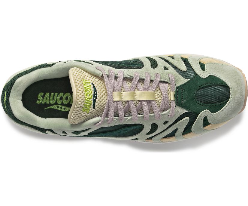 Saucony Grid Azura 2000 Kadın Ayakkabı Açık Yeşil Koyu Yeşil | Z9I9XGZ