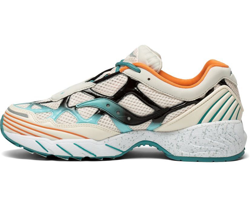 Saucony Grid Web Erkek Ayakkabı Kahverengi Siyah Mavi | 6NVBT43