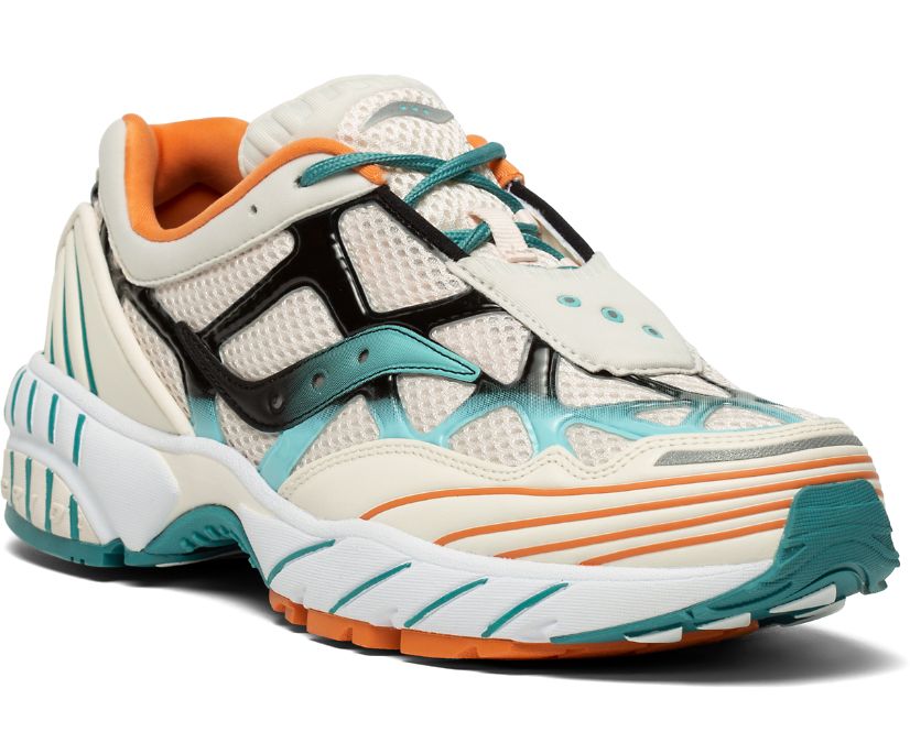 Saucony Grid Web Erkek Ayakkabı Kahverengi Siyah Mavi | 6NVBT43