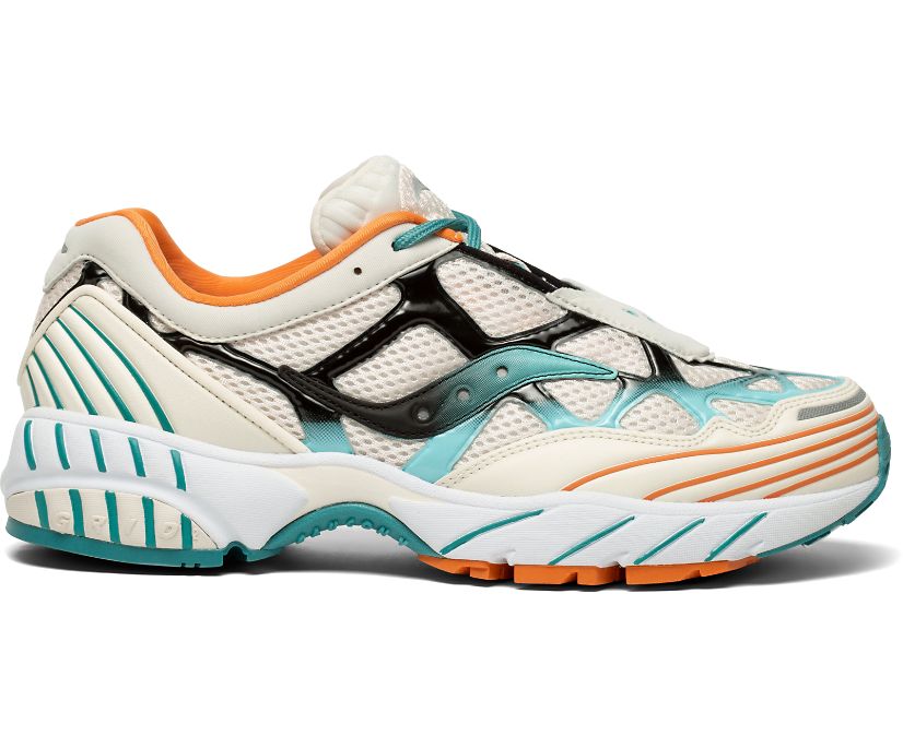 Saucony Grid Web Erkek Ayakkabı Kahverengi Siyah Mavi | 6NVBT43