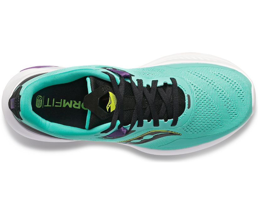 Saucony Guide 15 Kadın Yürüyüş Ayakkabısı Nane Mor | CWBPS8Y