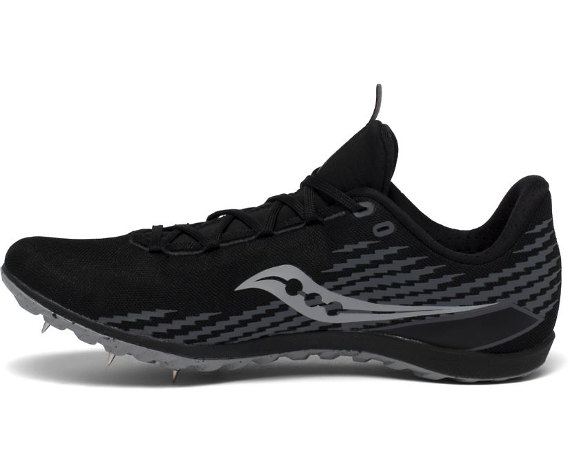 Saucony Havok XC 3 Düz Erkek Koşu Ayakkabısı Siyah | 85TD1JB