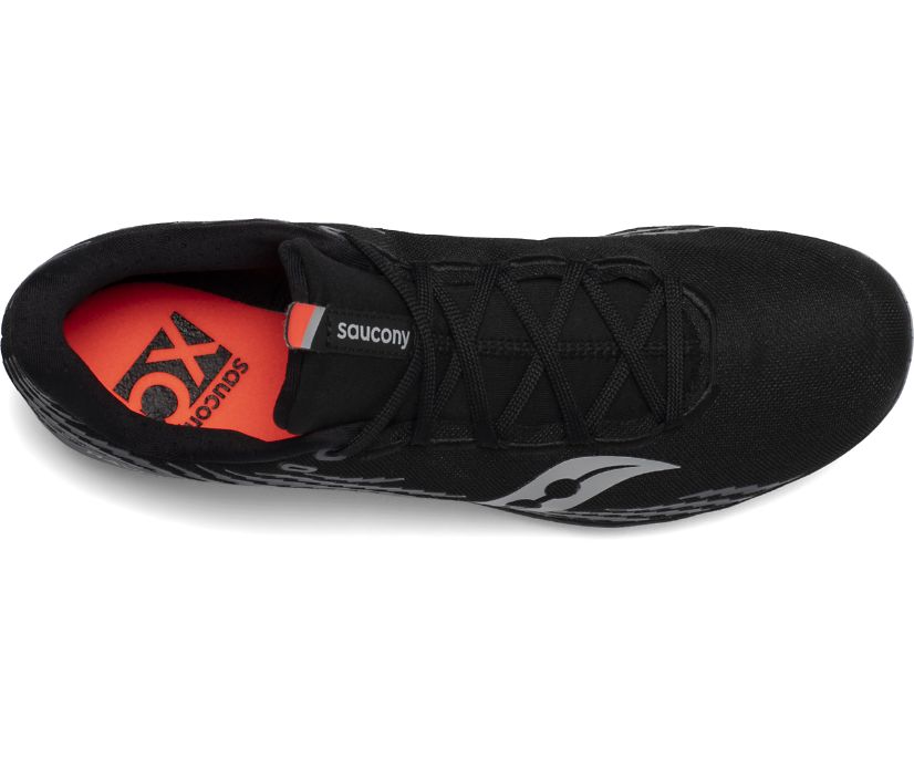 Saucony Havok XC 3 Düz Erkek Koşu Ayakkabısı Siyah | 85TD1JB