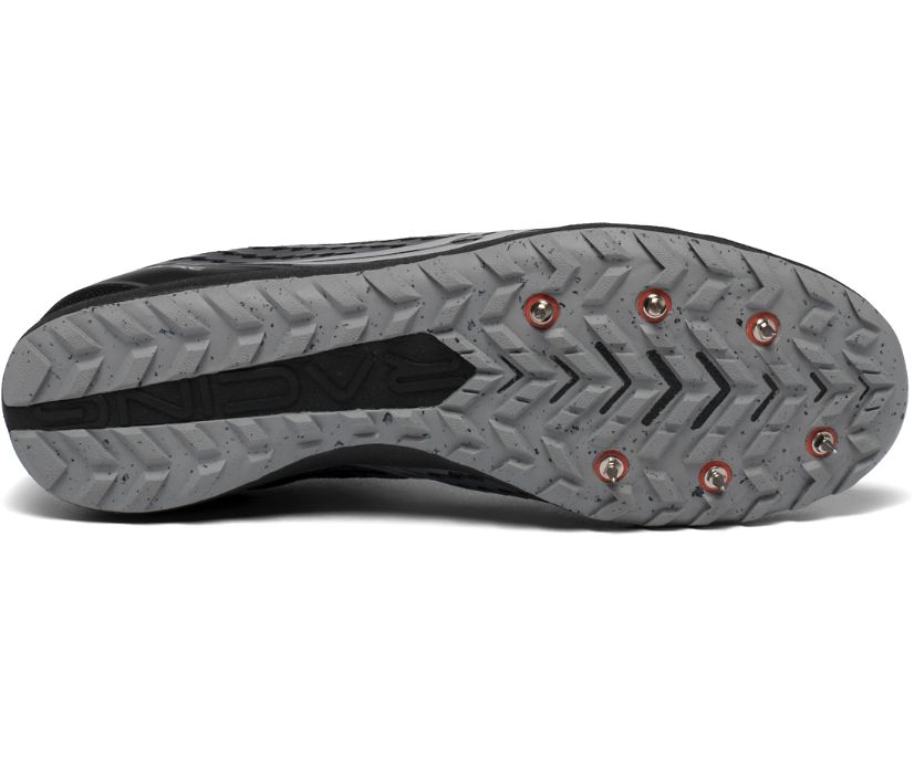 Saucony Havok XC 3 Düz Erkek Koşu Ayakkabısı Siyah | 85TD1JB