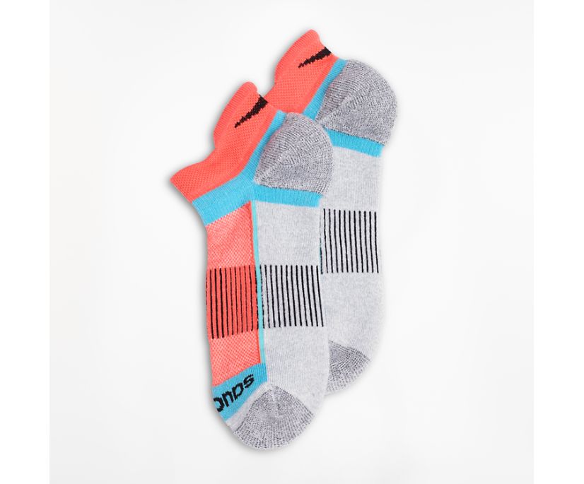 Saucony Inferno No Show Tab 3-Pack Socks Erkek Çorap Gri | RBZTS5I