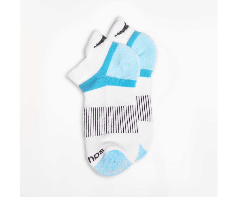 Saucony Inferno No Show Tab 3-Pack Socks Erkek Çorap Beyaz | TOQOD16