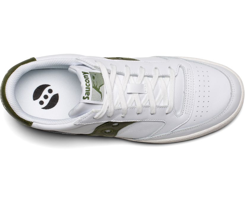 Saucony Jazz Court Erkek Ayakkabı Beyaz Kahverengi | ZV4CI4G