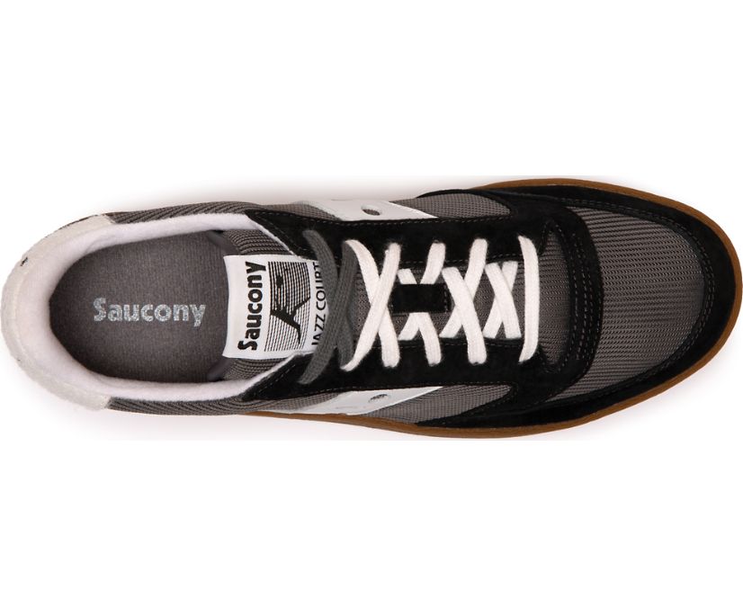 Saucony Jazz Court Erkek Ayakkabı Siyah Gümüş | 8I2467W