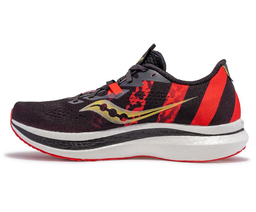 Saucony Kellen Endorphin Pro 2 Erkek Koşu Ayakkabısı Siyah Kırmızı | UFCFCPW