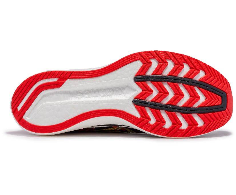 Saucony Kellen Endorphin Pro 2 Erkek Koşu Ayakkabısı Siyah Kırmızı | UFCFCPW