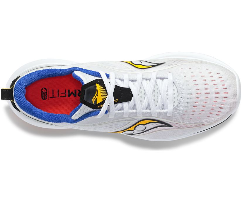 Saucony Kinvara 13 Erkek Koşu Ayakkabısı Beyaz Turuncu | HKZW7JZ