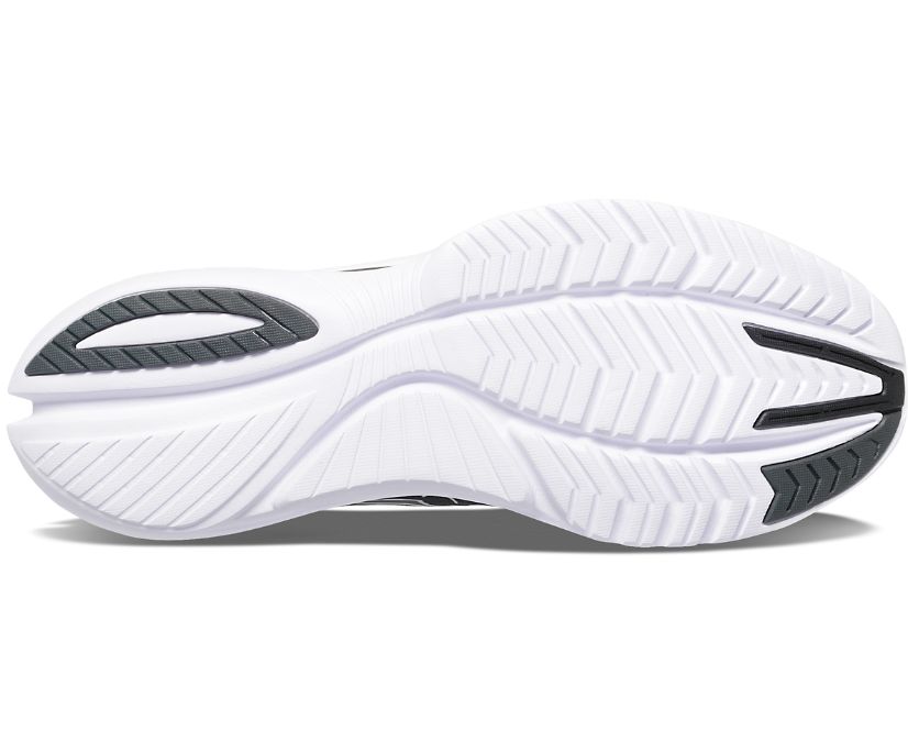 Saucony Kinvara 13 Geniş Erkek Koşu Ayakkabısı Siyah Gümüş | 99LPLIF
