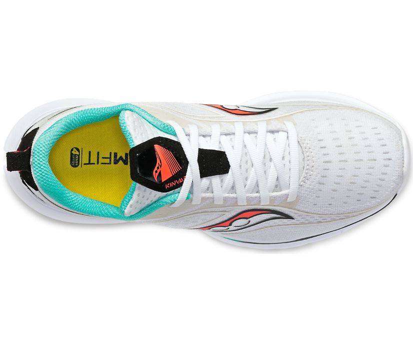Saucony Kinvara 13 Kadın Koşu Ayakkabısı Beyaz Turuncu | WFOXHWY