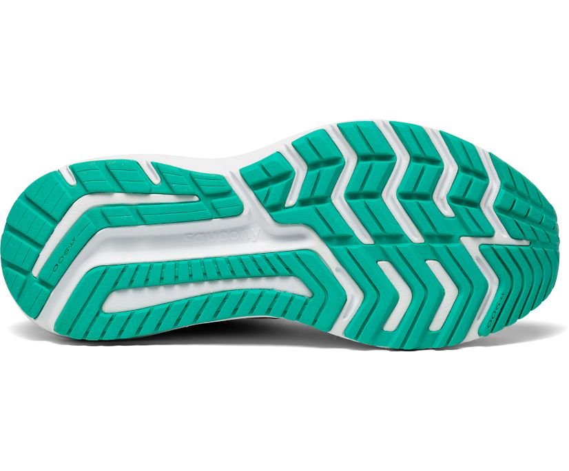 Saucony Omni 20 Geniş Kadın Koşu Ayakkabısı Gri Yeşil | 7HZB18U