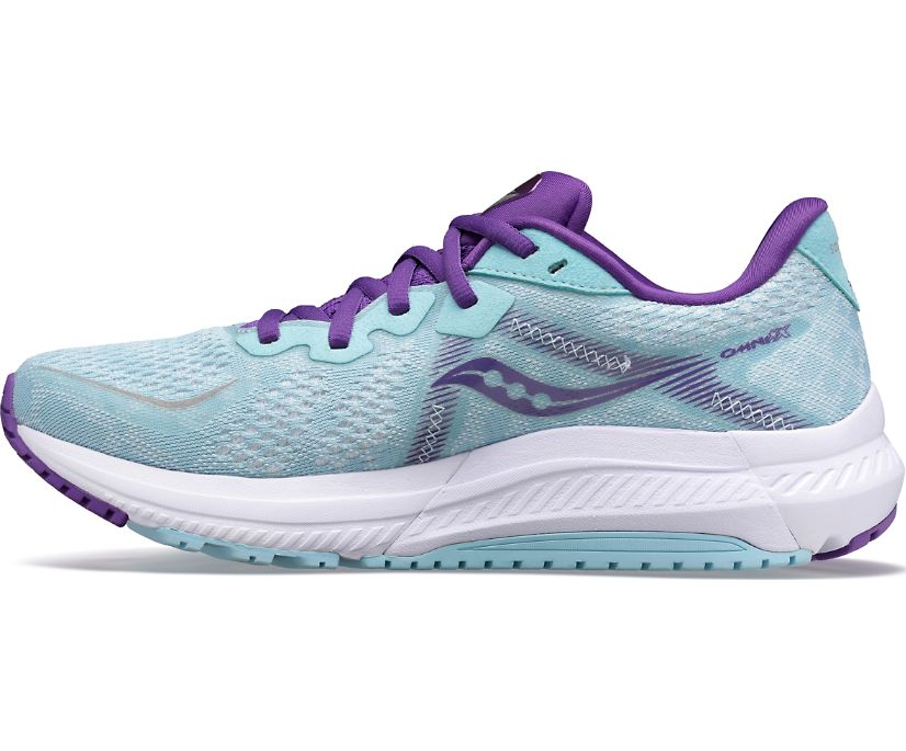 Saucony Omni 20 Kadın Koşu Ayakkabısı Açık Mavi Mor | 1Z74G6E