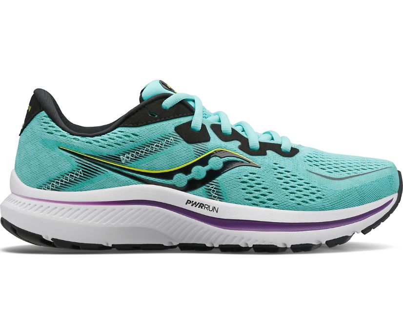 Saucony Omni 20 Kadın Koşu Ayakkabısı Nane Mor | MVCRRVX