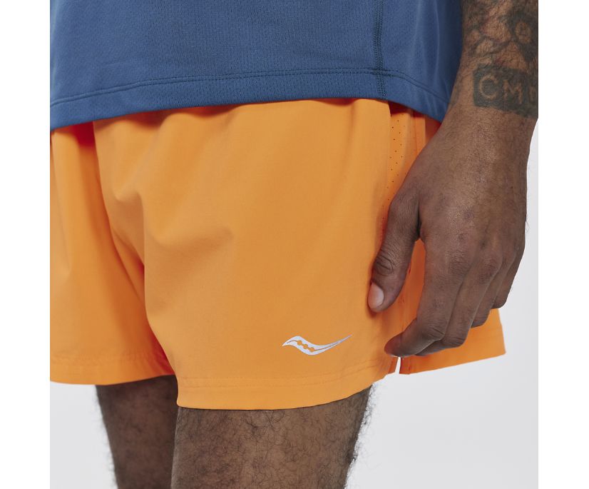 Saucony Outpace 3' Kısa Erkek Pantolon Turuncu | IMKFCON