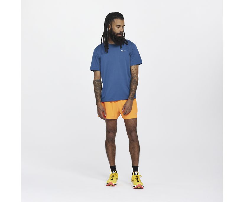 Saucony Outpace 3' Kısa Erkek Pantolon Turuncu | IMKFCON