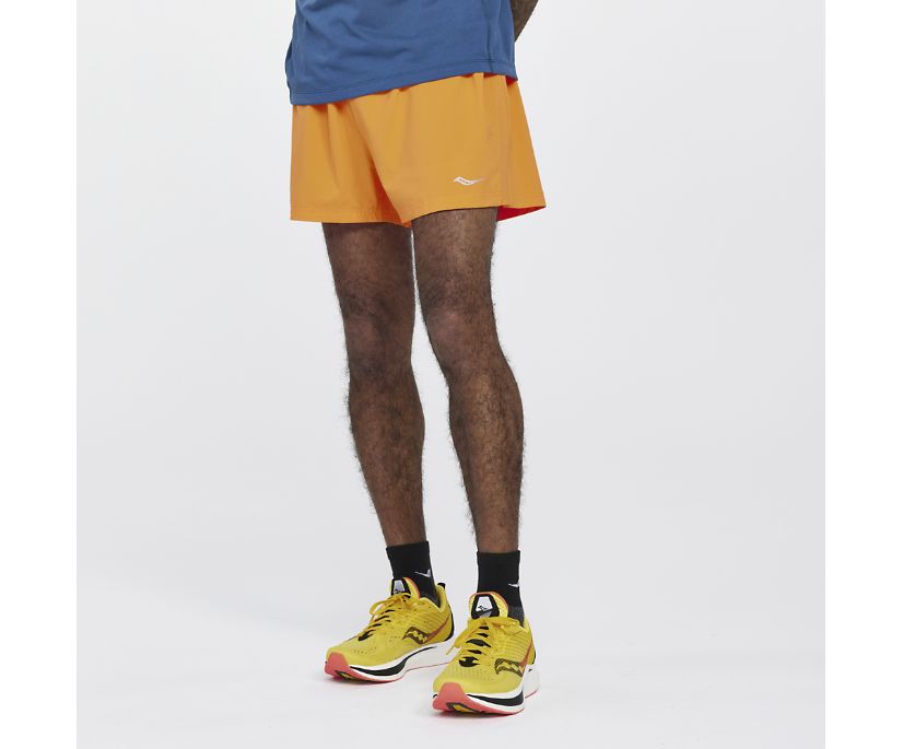 Saucony Outpace 3' Kısa Erkek Pantolon Turuncu | IMKFCON