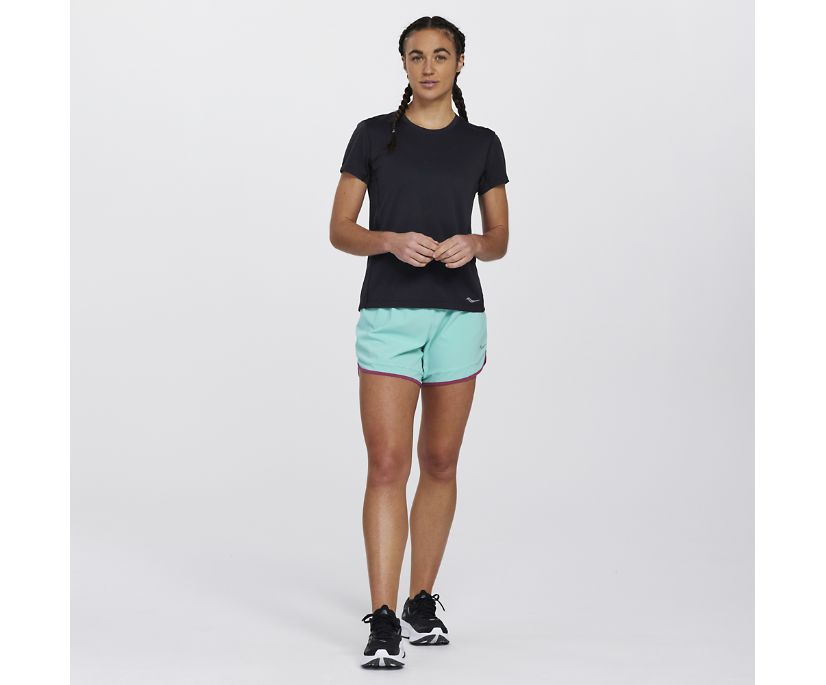 Saucony Outpace 5' Kısa Kadın Pantolon Nane | 1DI1B4F
