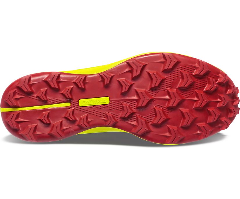 Saucony Peregrine 12 ST Erkek Yürüyüş Ayakkabısı Açık Yeşil Kırmızı | 19MW1I8