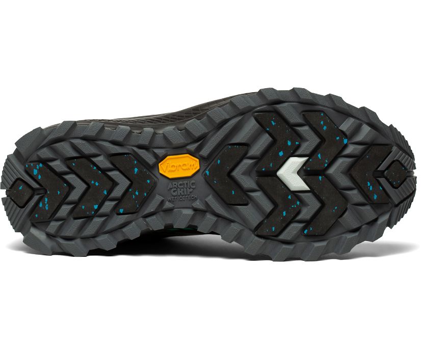 Saucony Peregrine ICE+ Kadın Yürüyüş Ayakkabısı Siyah Yeşil | P8MDI9H