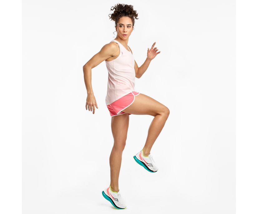 Saucony Stopwatch Singlet Kadın Üstler Pembe | RW4H7BM