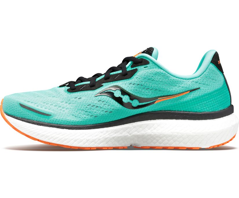 Saucony Triumph 19 Erkek Yürüyüş Ayakkabısı Nane Turuncu | VPS9573