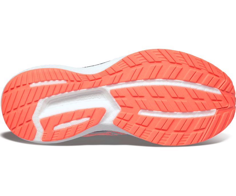 Saucony Triumph 19 Kadın Koşu Ayakkabısı Mercan Siyah | 9AMRX33