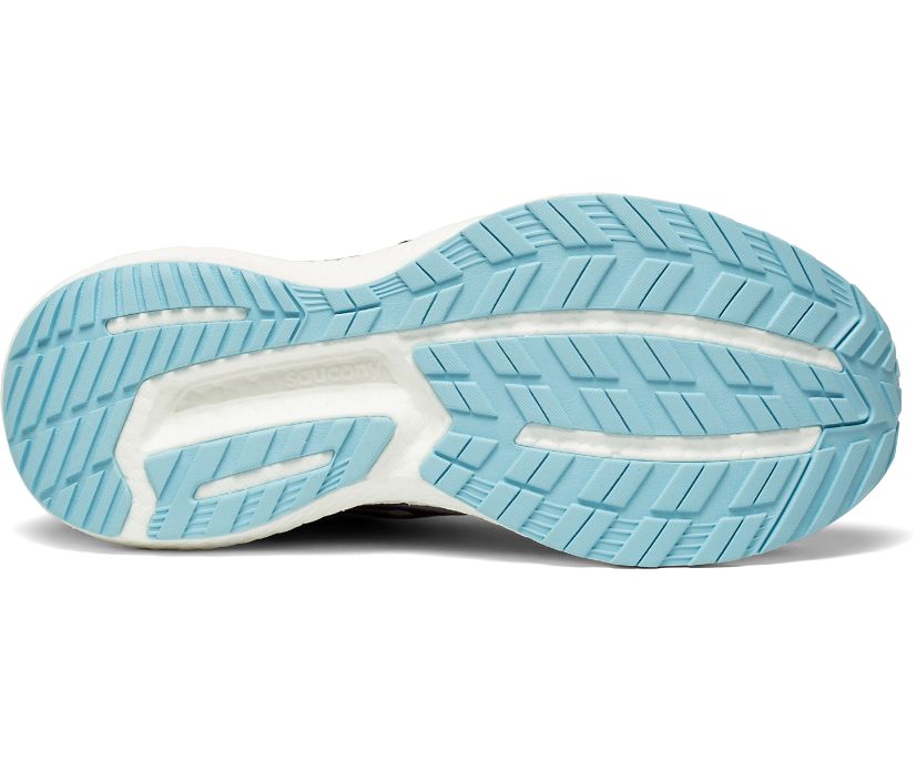Saucony Triumph 19 Kadın Yürüyüş Ayakkabısı Gri Açık Mavi | IPYDVFA